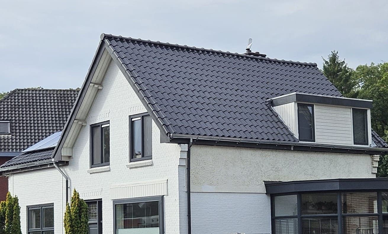 Het nieuwe pannendak, rechterzijde